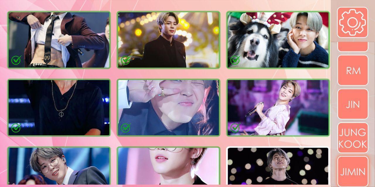 BTS KPOP Photo Puzzle 1.2.0.81 Screenshot 2