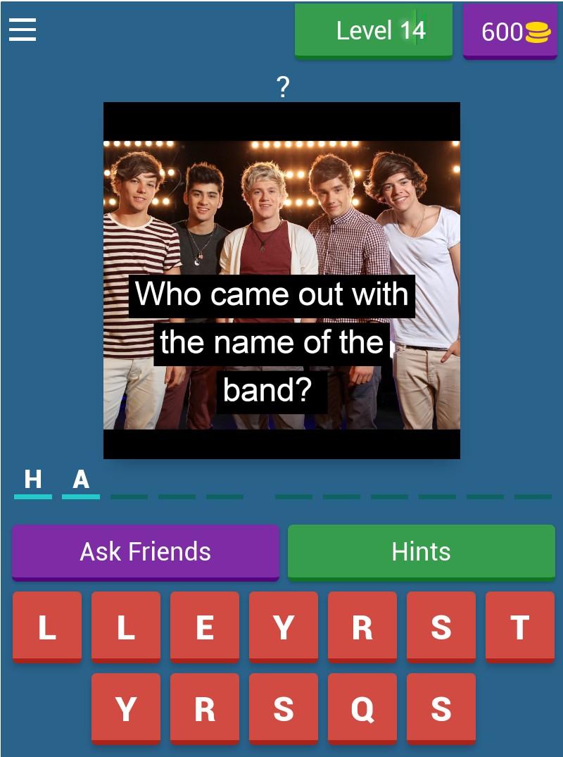 One Direction QUEST & QUIZ 8.4.3z Screenshot 19