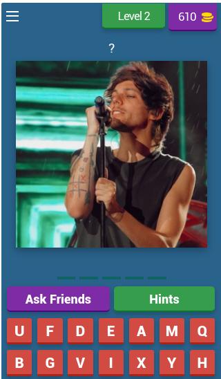 One Direction QUEST & QUIZ 8.4.3z Screenshot 3