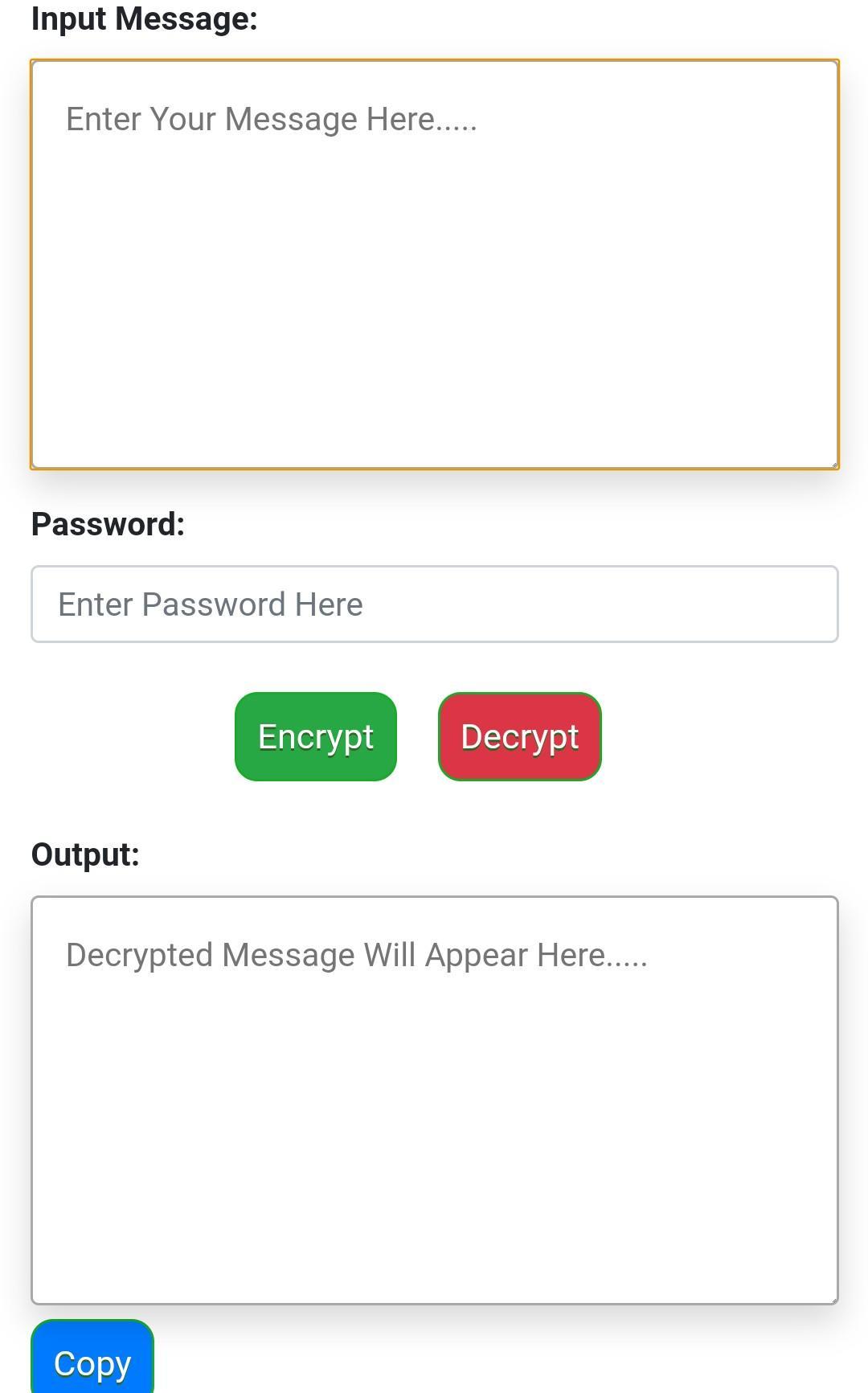 Encrypt Decrypt 1.0.0 Screenshot 2