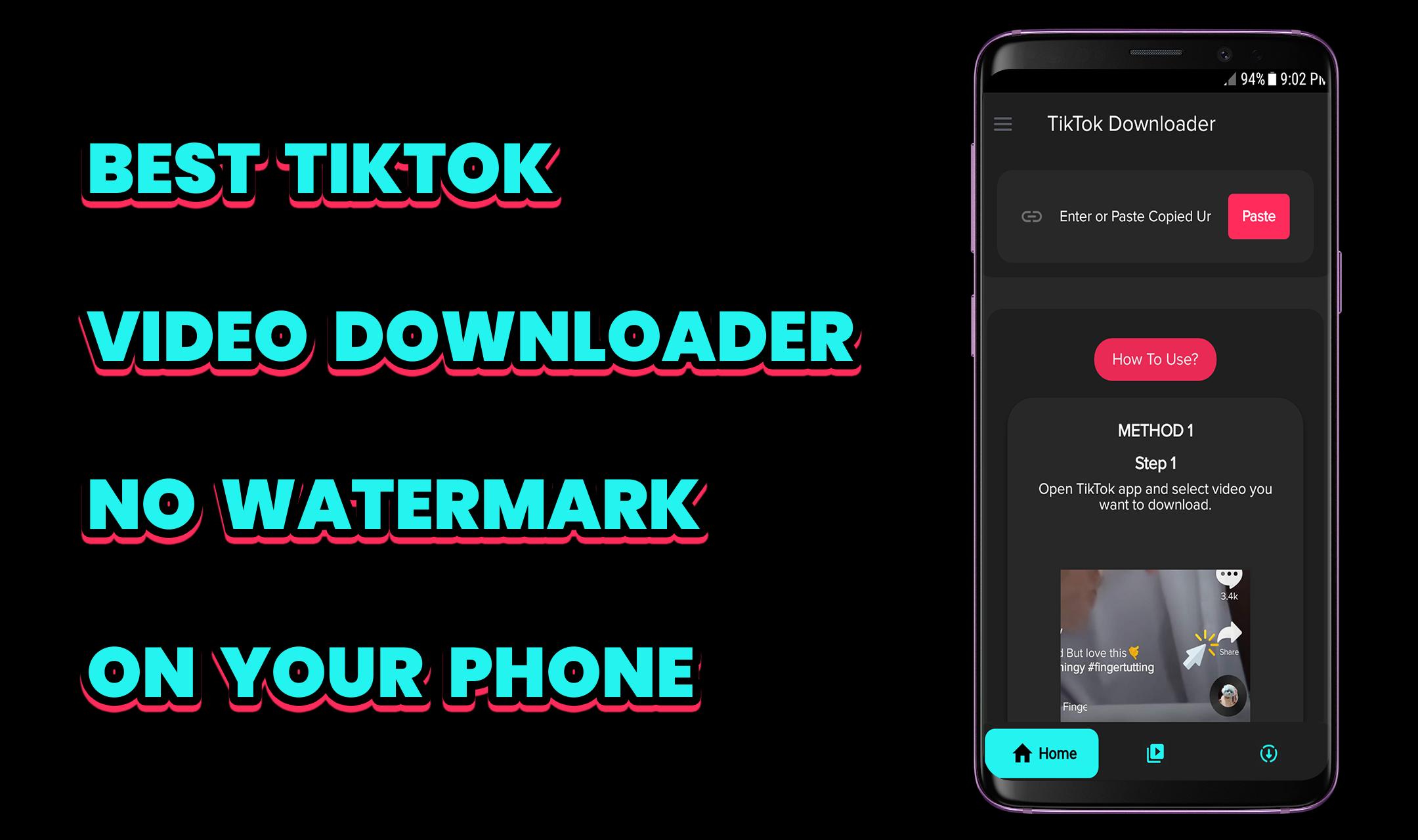 Video Downloader for TikTok - No Watermark 1.6.0 Screenshot 1
