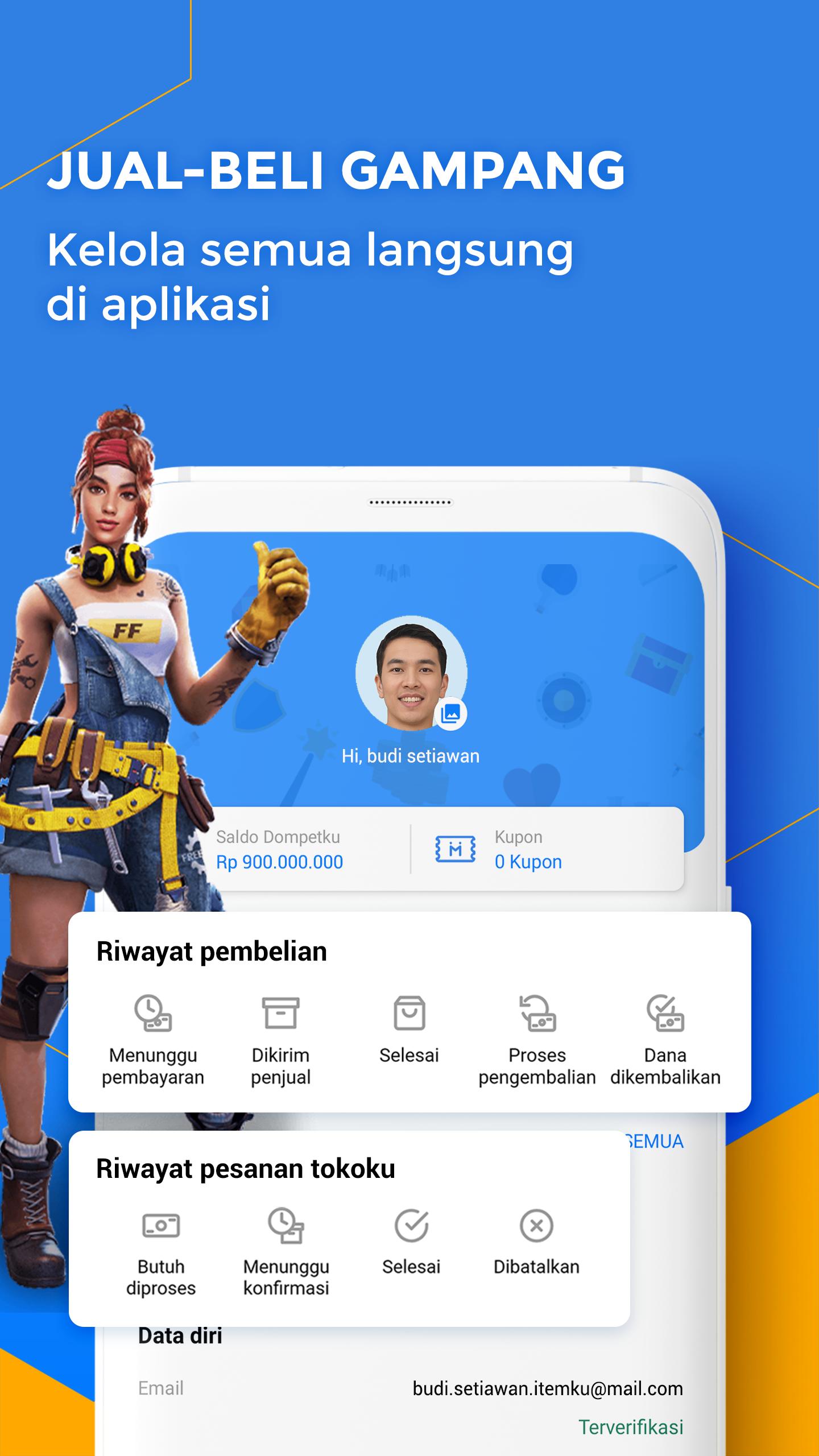itemku - Top-up Game Termurah se-Indonesia 3.11.3 Screenshot 4
