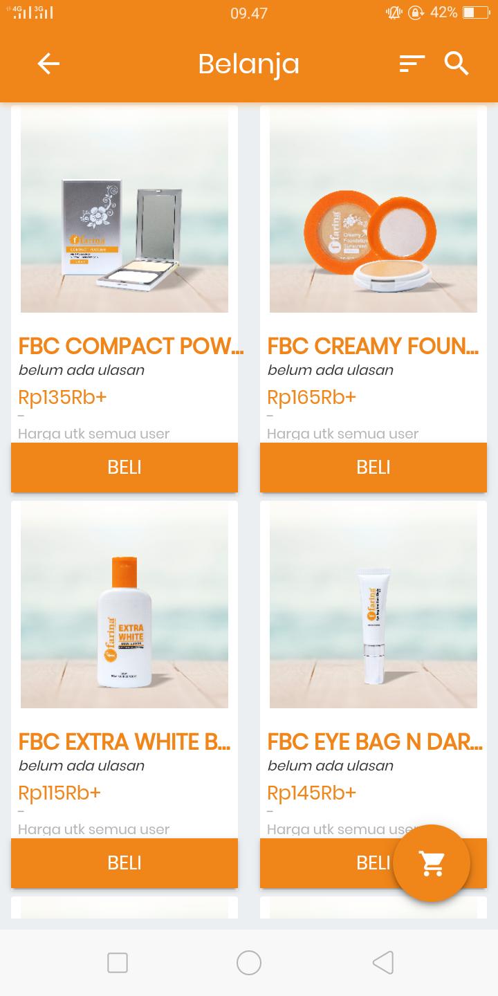 Farina Beauty Clinic Mobile 1.1.0 Screenshot 2