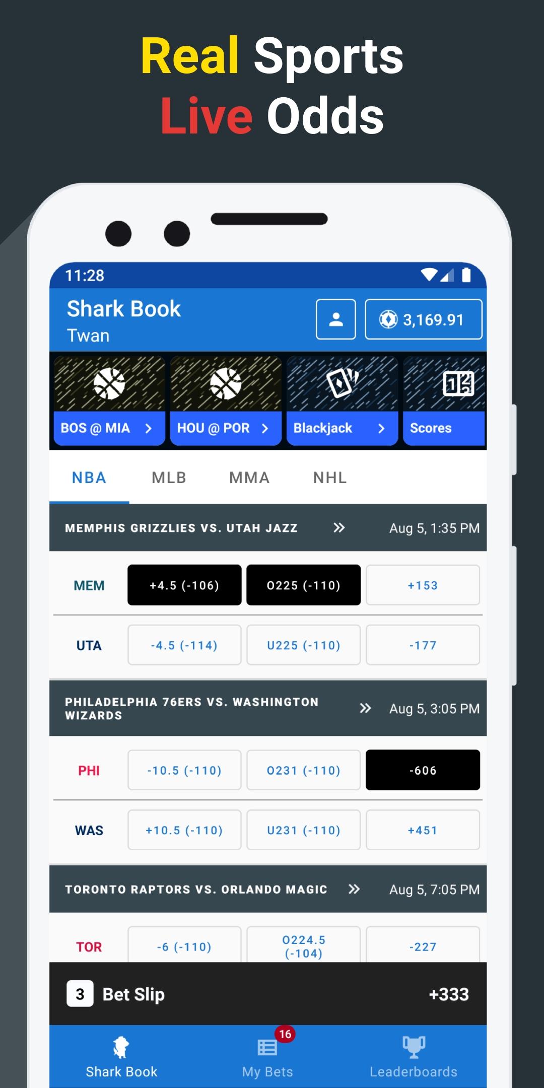 Shark Book Arcade Sportsbook 3.0.8 Screenshot 1