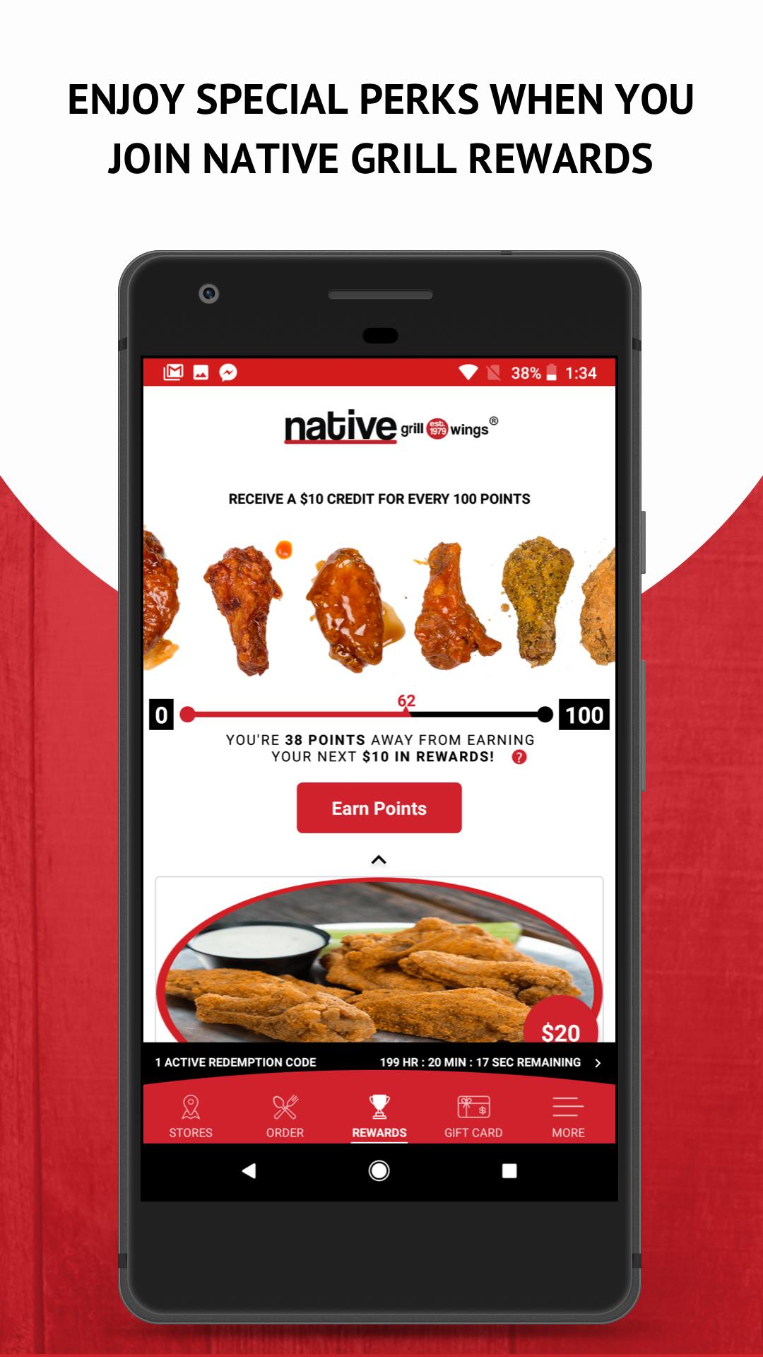 Native Grill and Wings 2.1 Screenshot 1