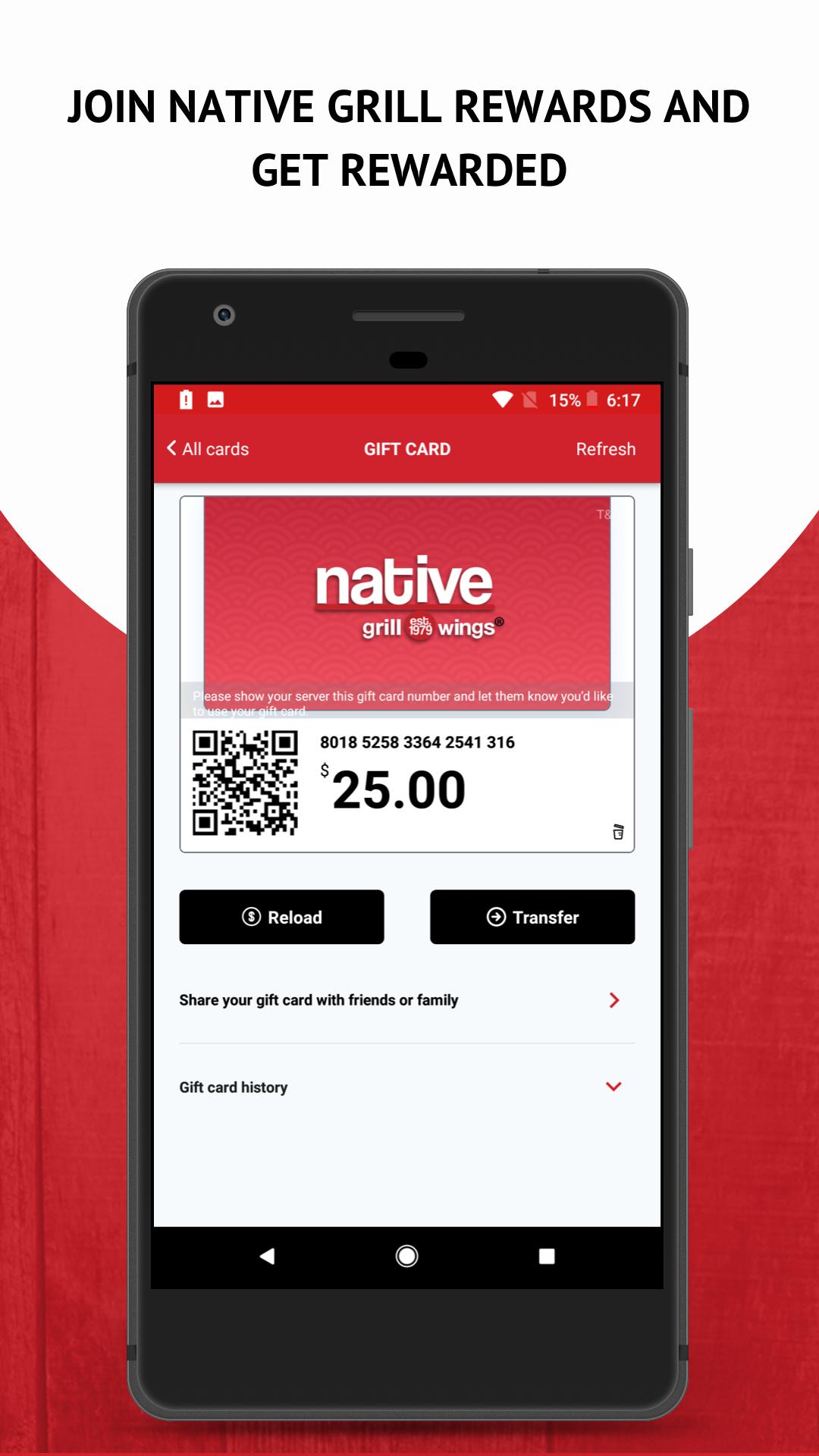 Native Grill and Wings 2.1 Screenshot 2