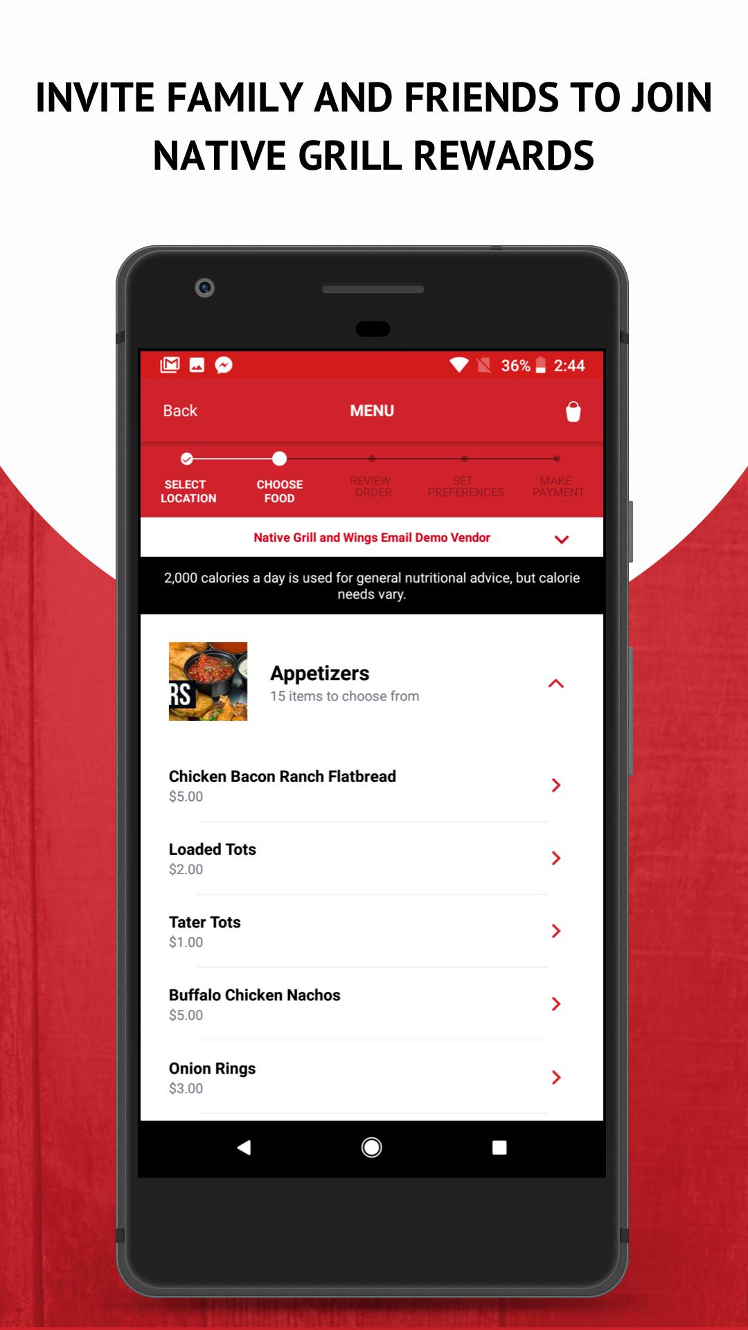 Native Grill and Wings 2.1 Screenshot 3