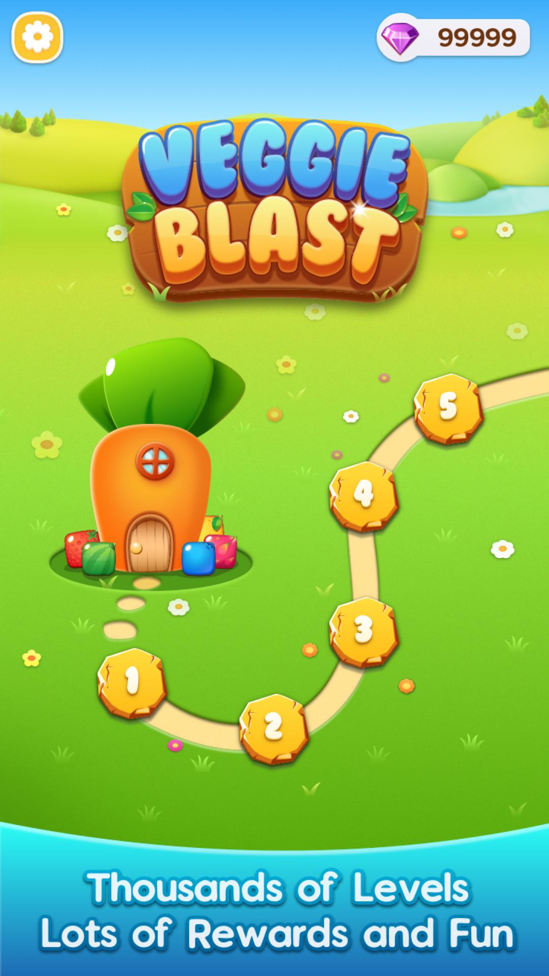 Veggie PopStar -Blast Game 1.0.5 Screenshot 2