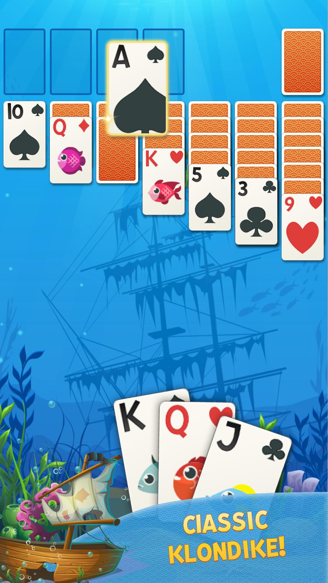 Solitaire Bubble Fish Ocean Poker 1.0.5 Screenshot 1