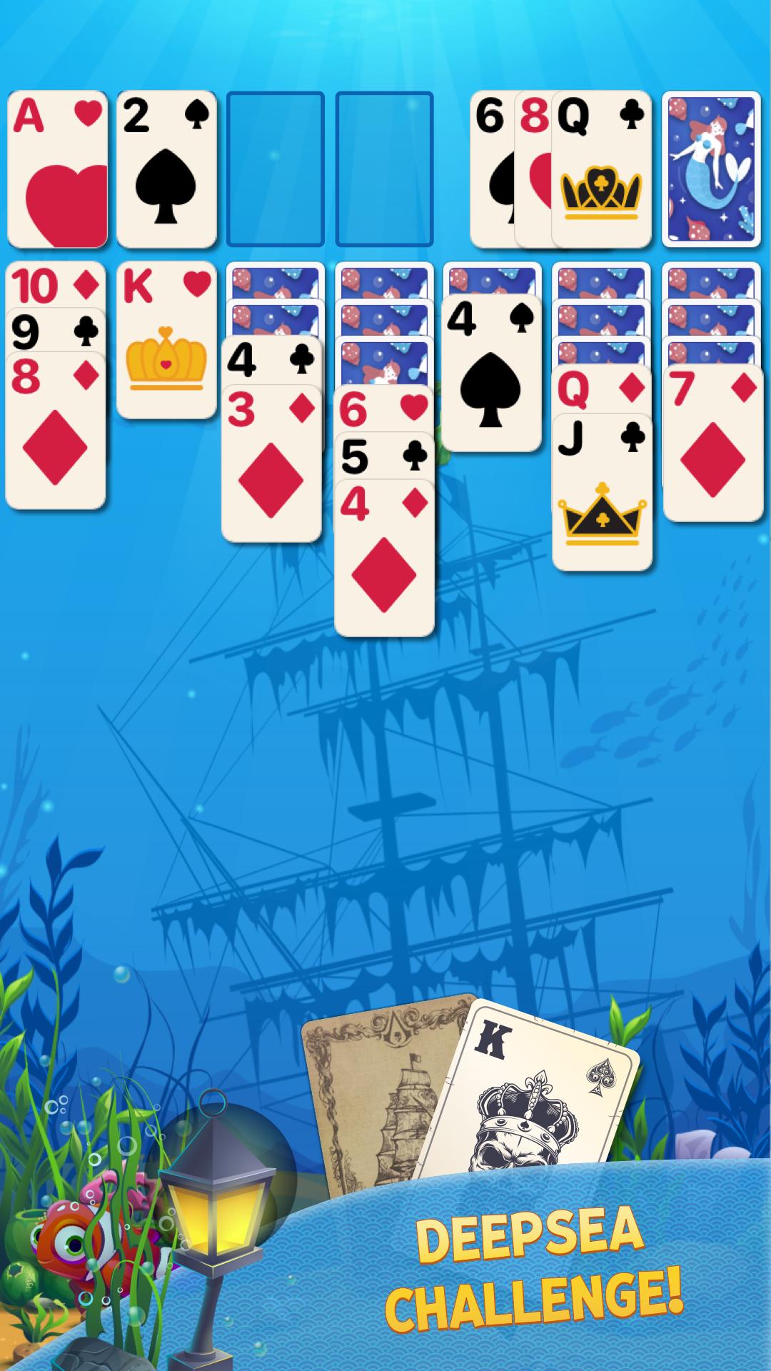 Solitaire Bubble Fish Ocean Poker 1.0.5 Screenshot 2