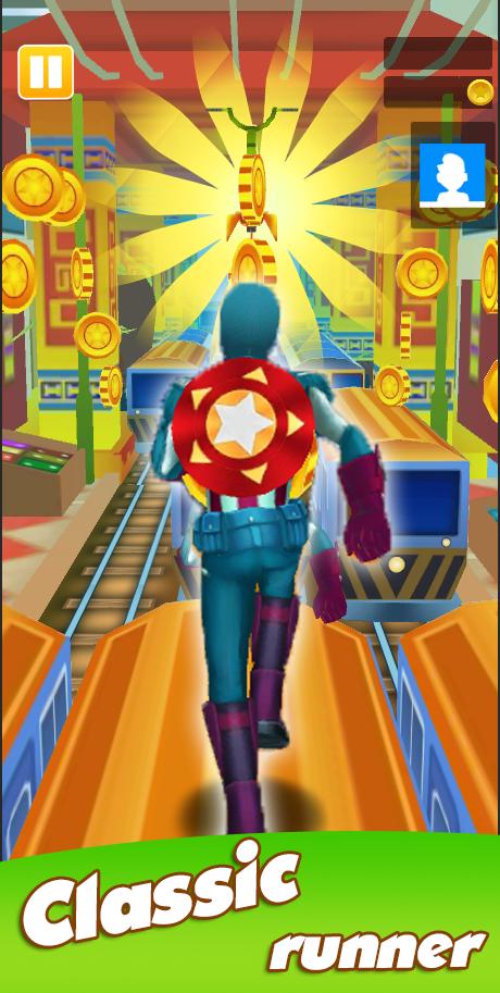 Super Heroes Run: Subway Runner 1.0.8 Screenshot 14