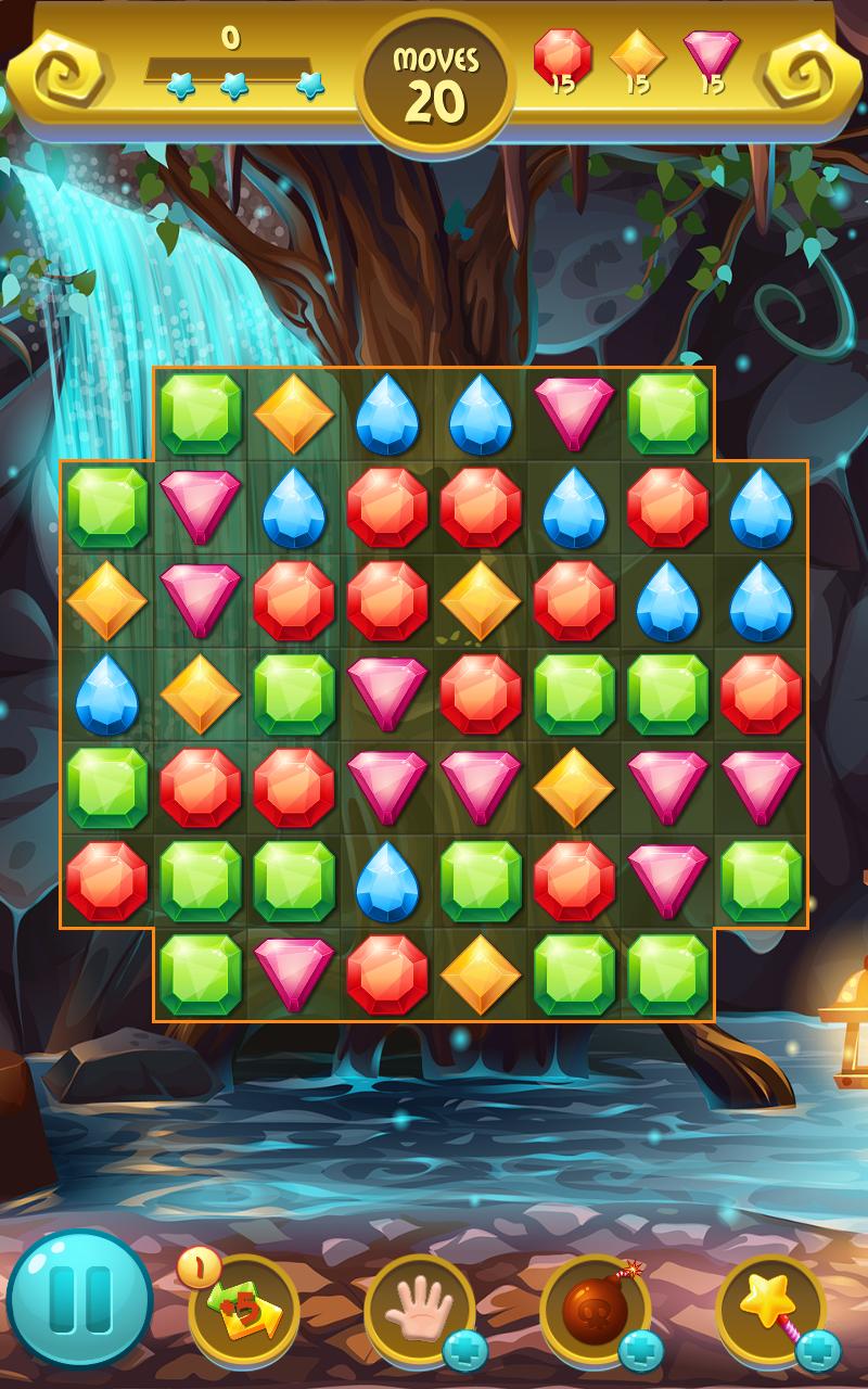 Treasure Hunt 2021 - Jewels & Gems Match 3 Legend 1.0.8 Screenshot 11