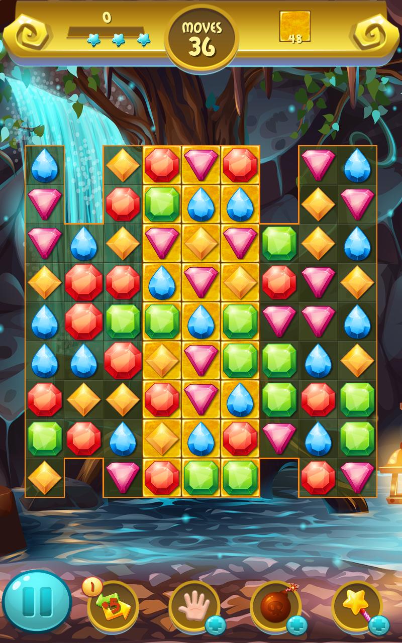 Treasure Hunt 2021 - Jewels & Gems Match 3 Legend 1.0.8 Screenshot 12