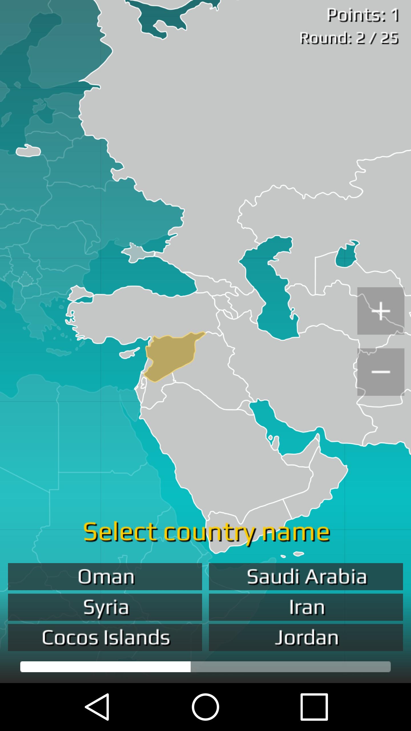 World Map Quiz 2.18 Screenshot 9
