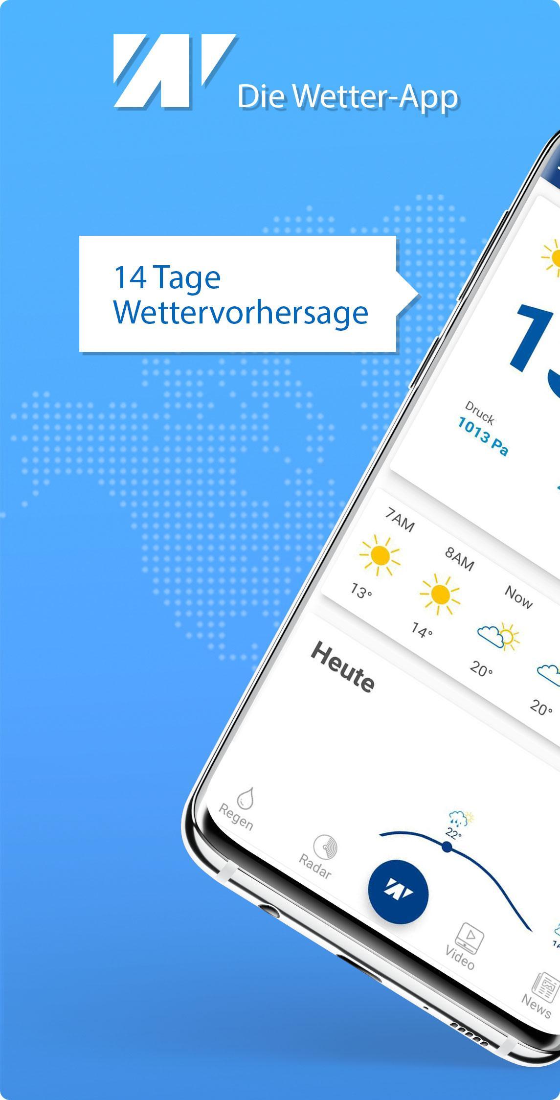 wetter.net die Wetterapp 2.6 Screenshot 1