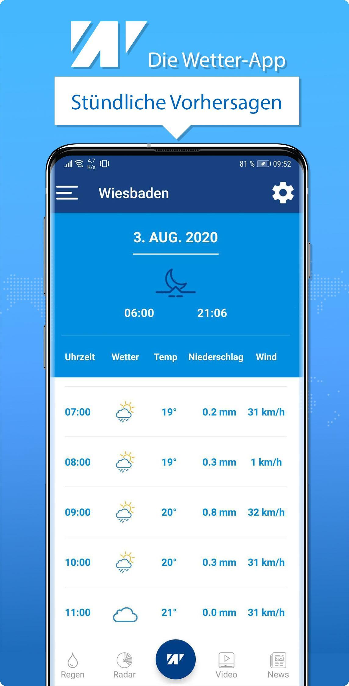 wetter.net die Wetterapp 2.6 Screenshot 6