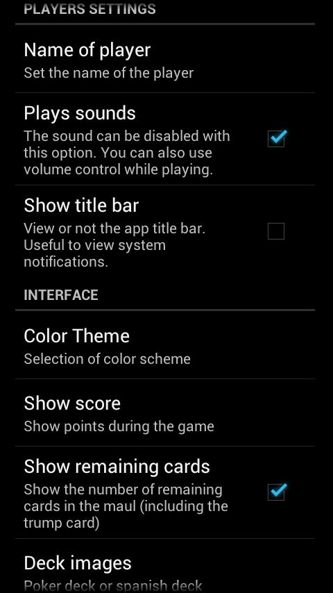Briscola HD - La Brisca 1.9.2 Screenshot 14