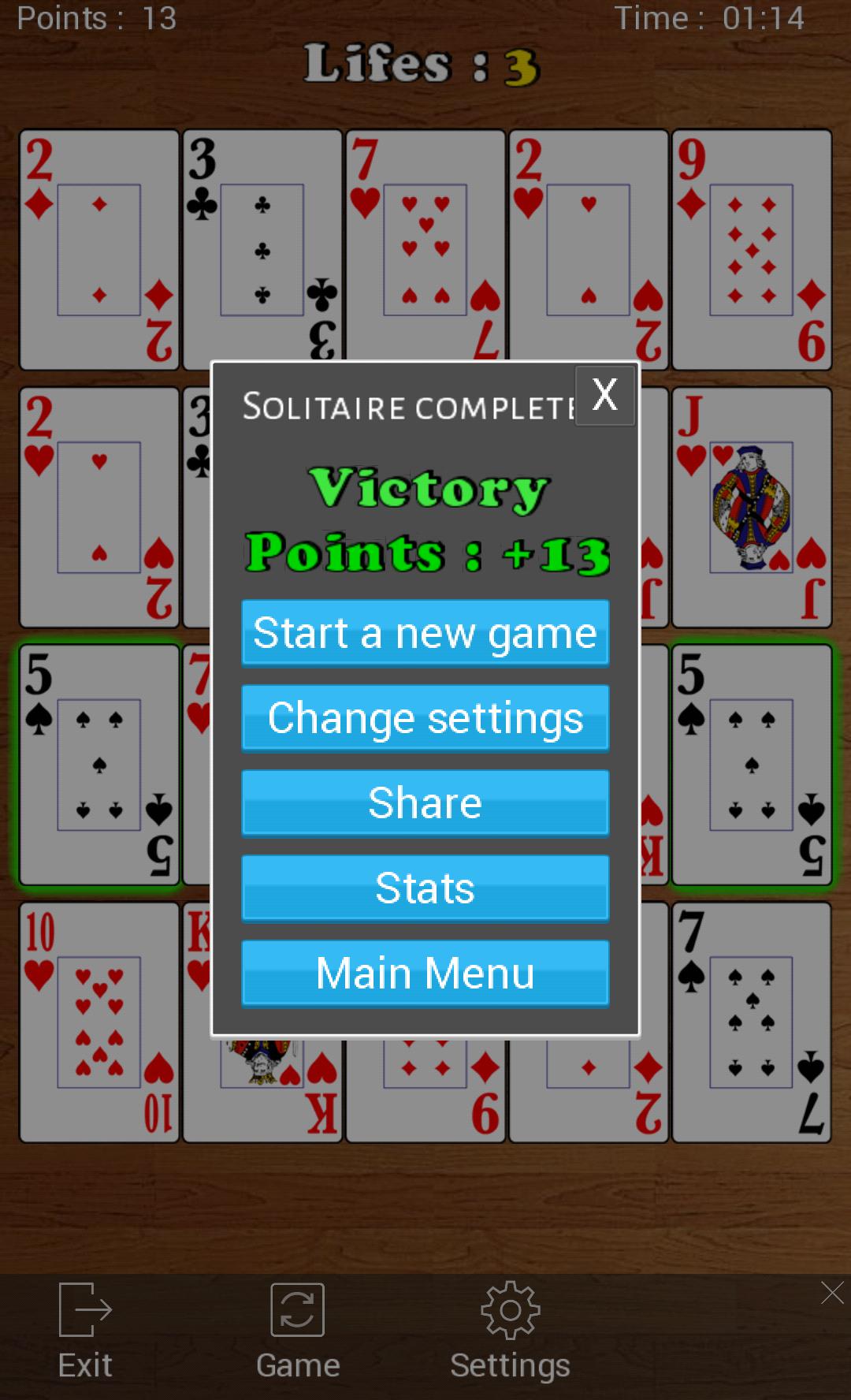 Solitaire suite - 25 in 1 1.1.8 Screenshot 14