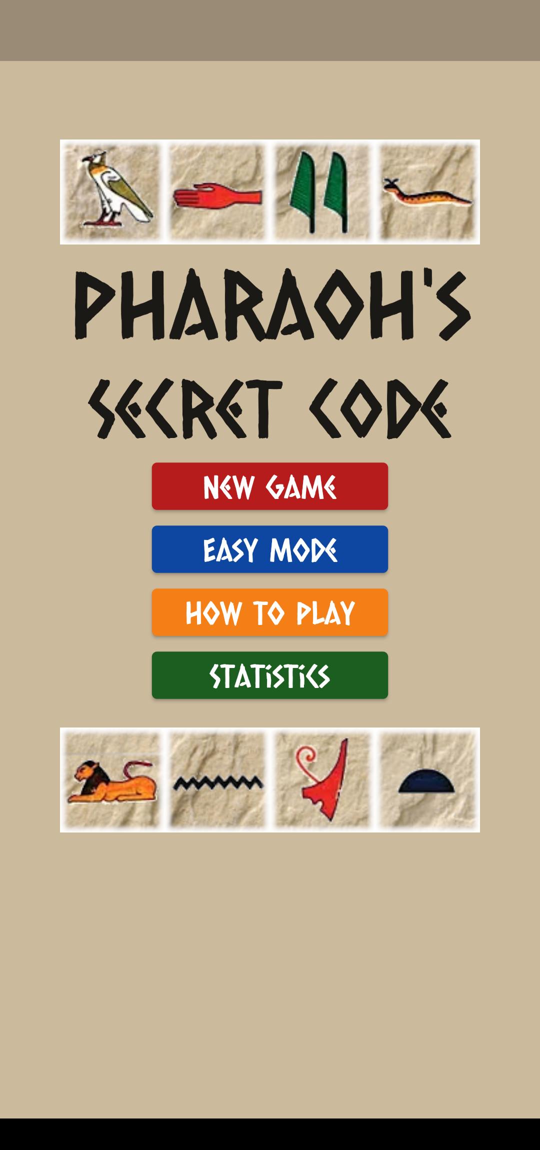 Pharaoh's Secret Code | Ancient Egyptian Puzzle 1.3.1 Screenshot 1