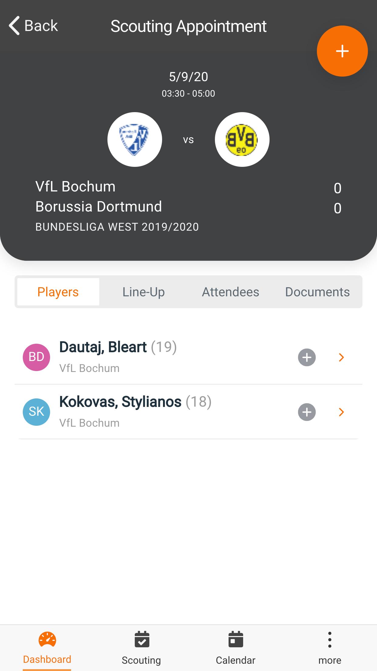 SoccerLAB Scout 1.2.1 Screenshot 2