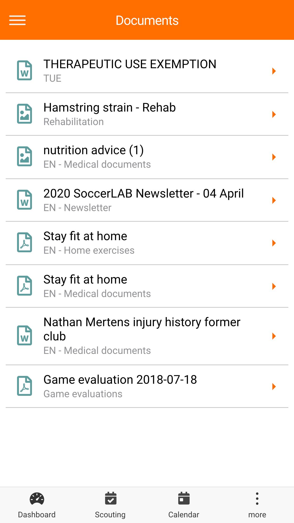 SoccerLAB Scout 1.2.1 Screenshot 6