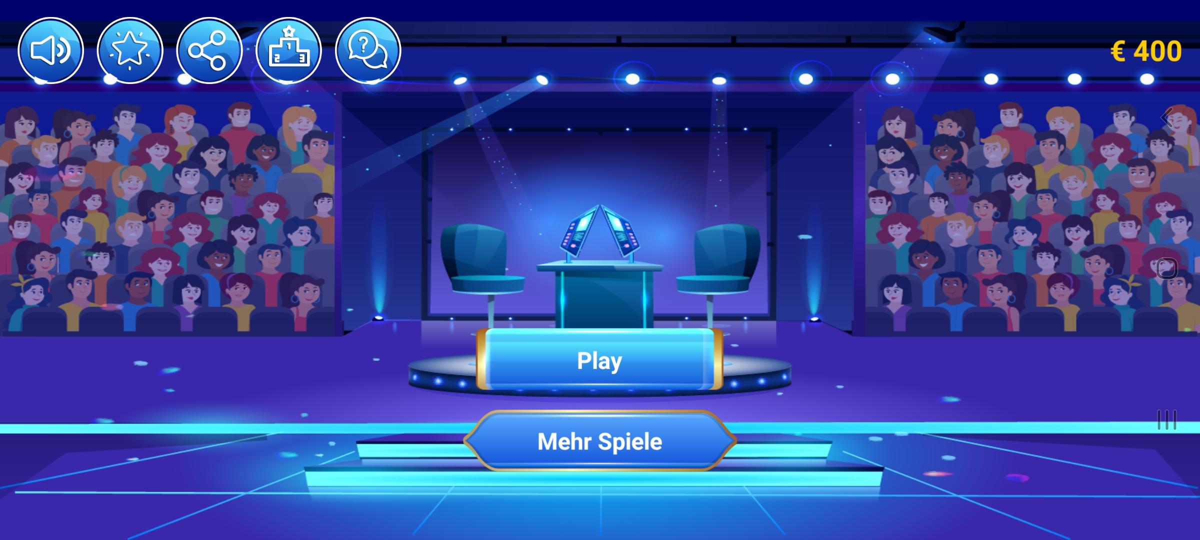 Neuer Millionär 2021 - Trivia Quiz game in German 1.0.0 Screenshot 1