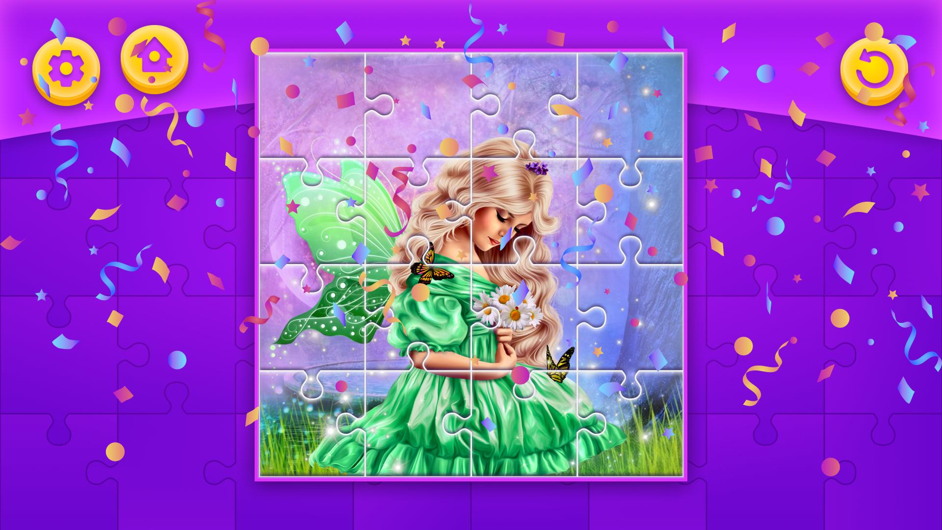 Kids Puzzles Game for Girls - Jigsaw Kids 1.0.1 Screenshot 10