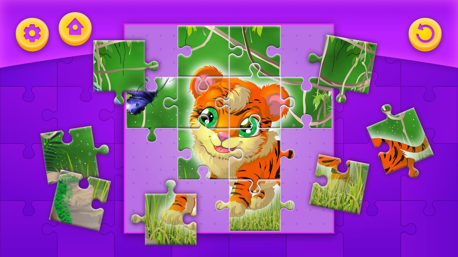 Kids Puzzles Game for Girls - Jigsaw Kids 1.0.1 Screenshot 12