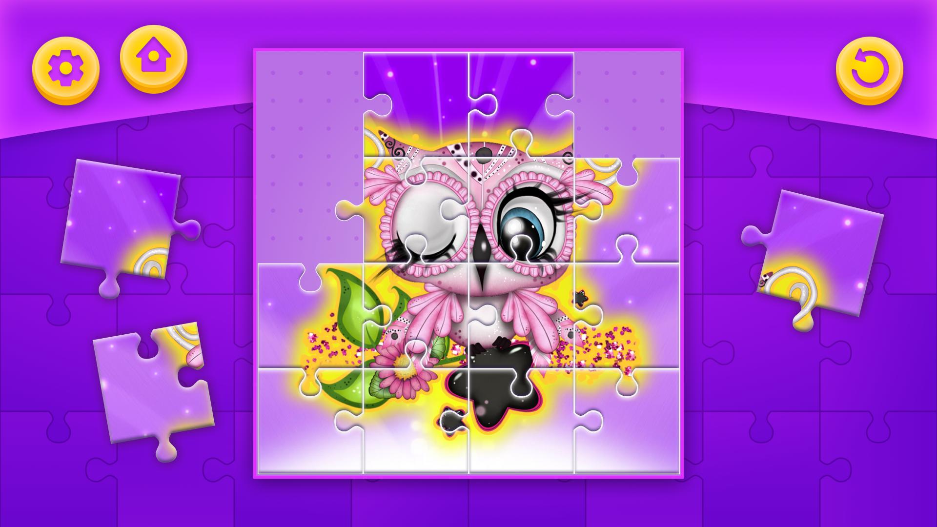 Kids Puzzles Game for Girls - Jigsaw Kids 1.0.1 Screenshot 14