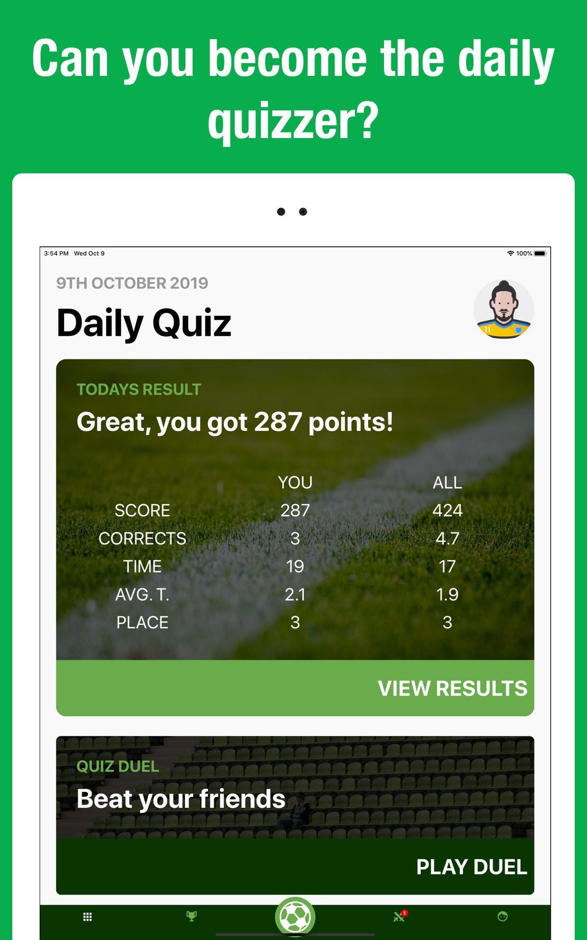 Daily Football Quiz 1.0.5 Screenshot 13