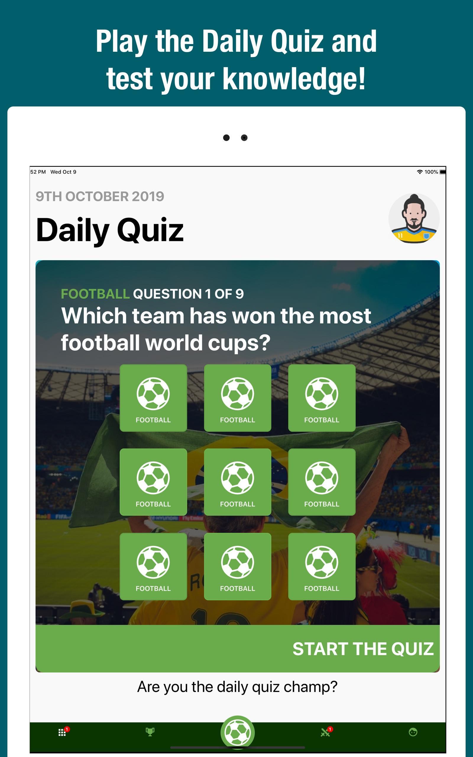 Daily Football Quiz 1.0.5 Screenshot 6
