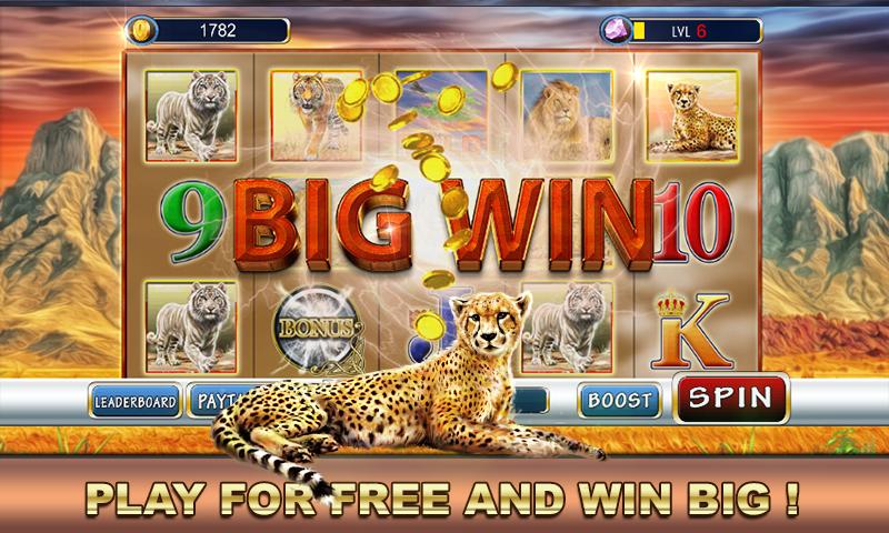 Slot Machine: Wild Cats 2.1 Screenshot 2