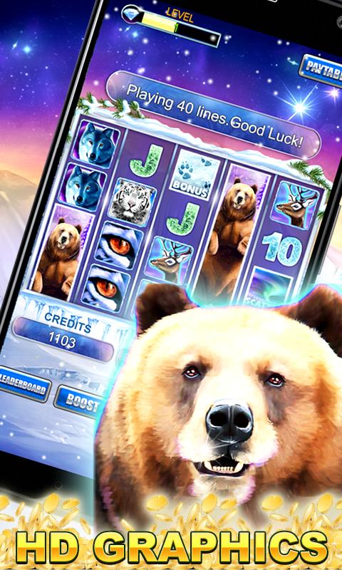 Slot Machine: Bear Slots 2.3 Screenshot 1