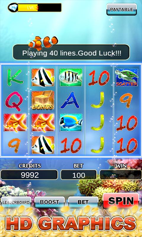 Slot Machine: Fish Slots 2.3 Screenshot 2