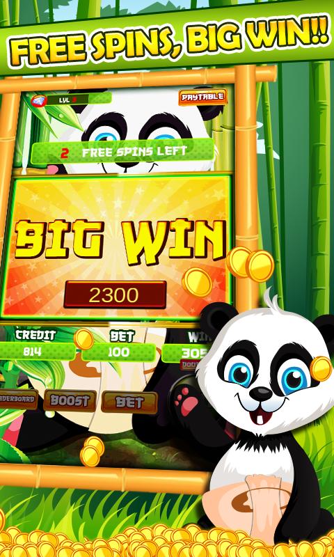 Slot Machine: Panda Slots 2.2 Screenshot 2