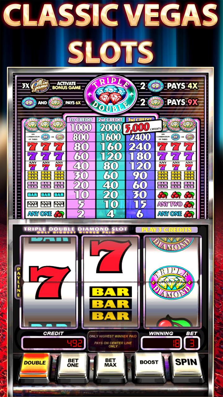 Triple Double Diamond Slots 2.7 Screenshot 1