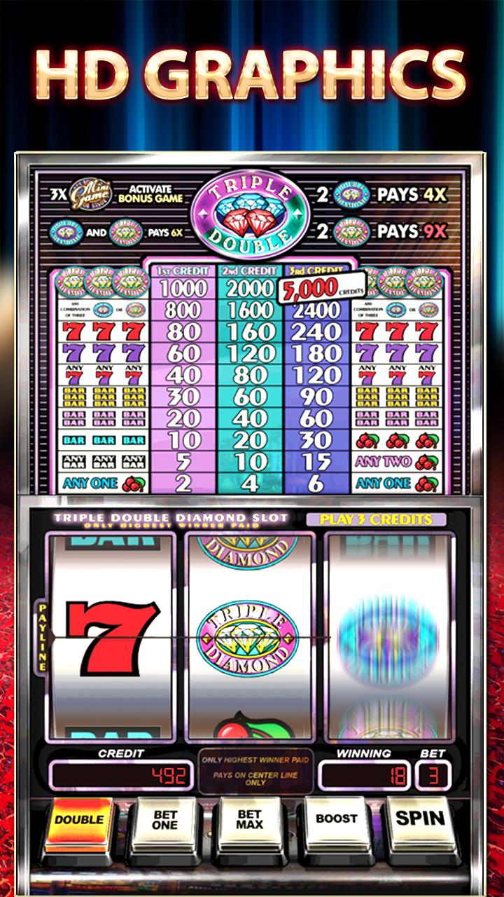 Triple Double Diamond Slots 2.7 Screenshot 3