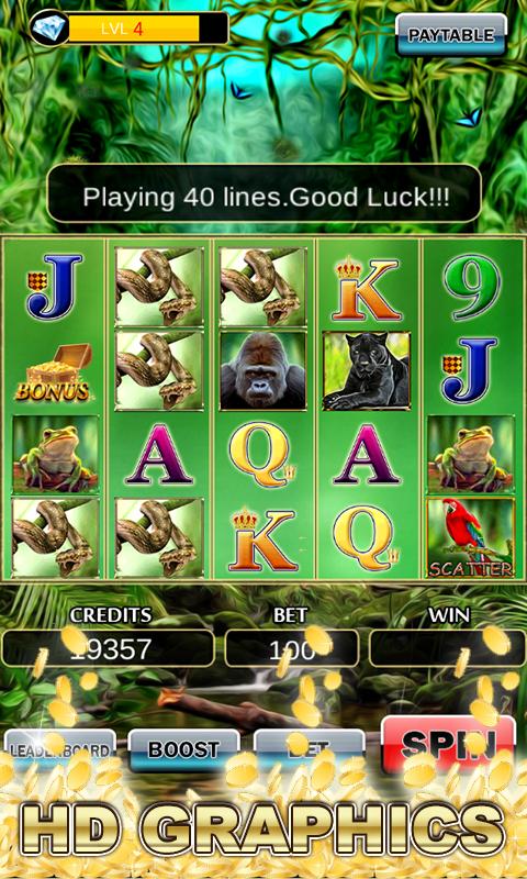 Slot Machine: Wild Gorilla 2.3 Screenshot 2