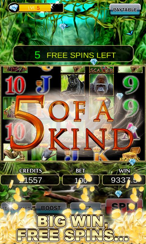 Slot Machine: Wild Gorilla 2.3 Screenshot 6