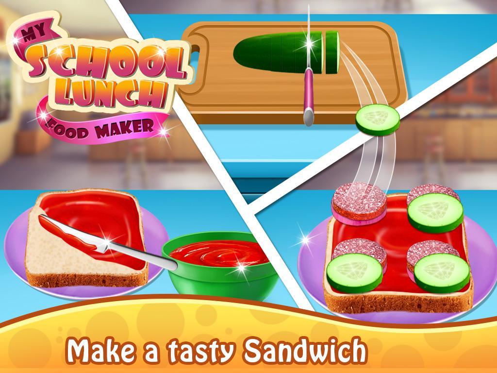 School Lunchbox - Food Chef Cooking Game 1.1.5 Screenshot 1