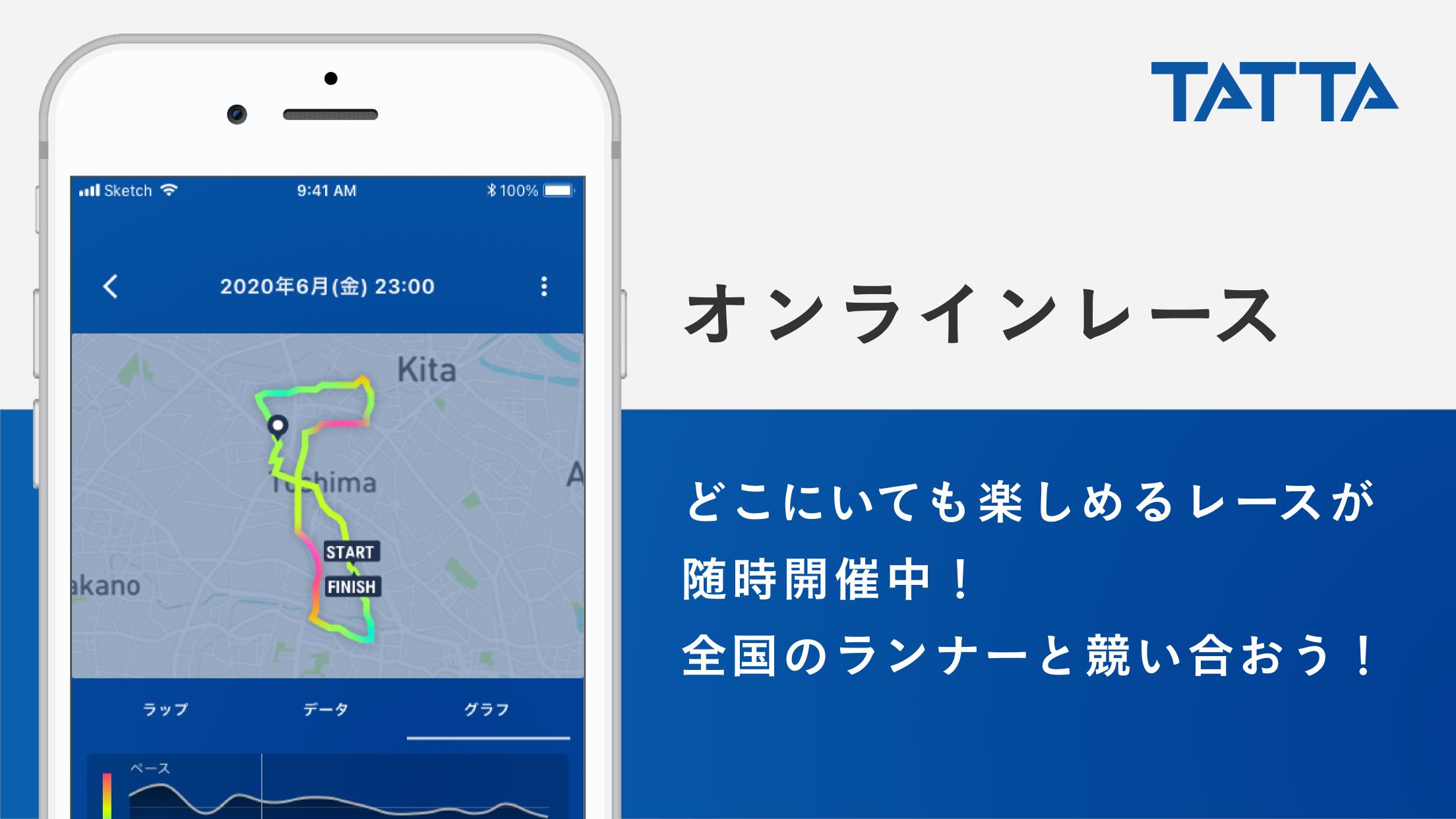 TATTA　～RUNNET連動GPSトレーニングアプリ 3.4.0 Screenshot 2
