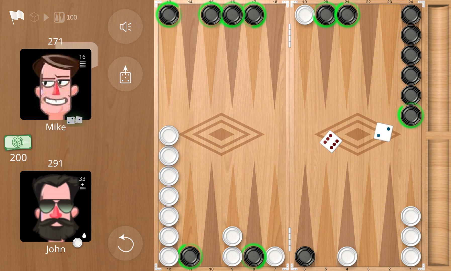 Backgammon Online 1.2.5 Screenshot 3