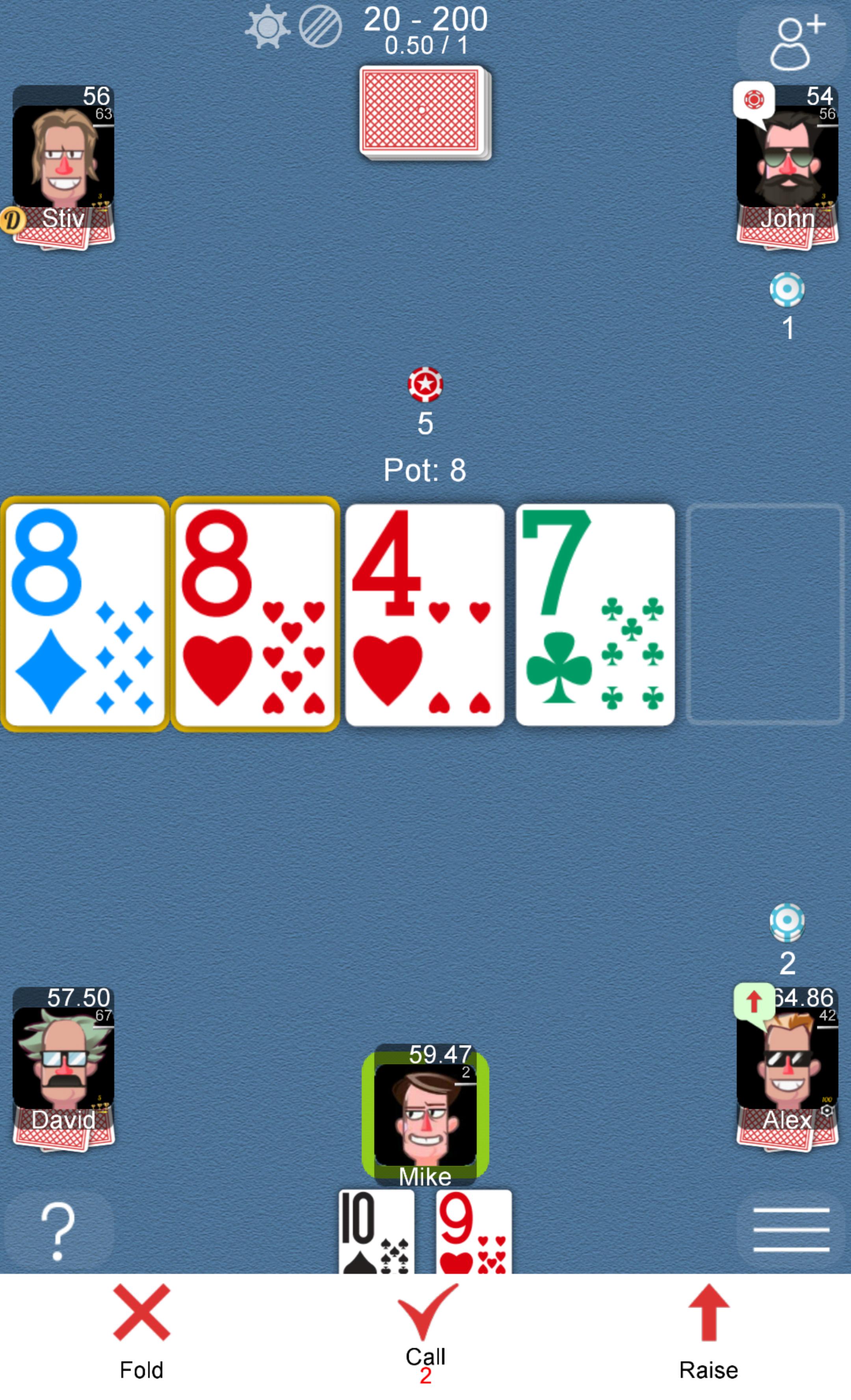 Poker Online 1.3.1 Screenshot 1