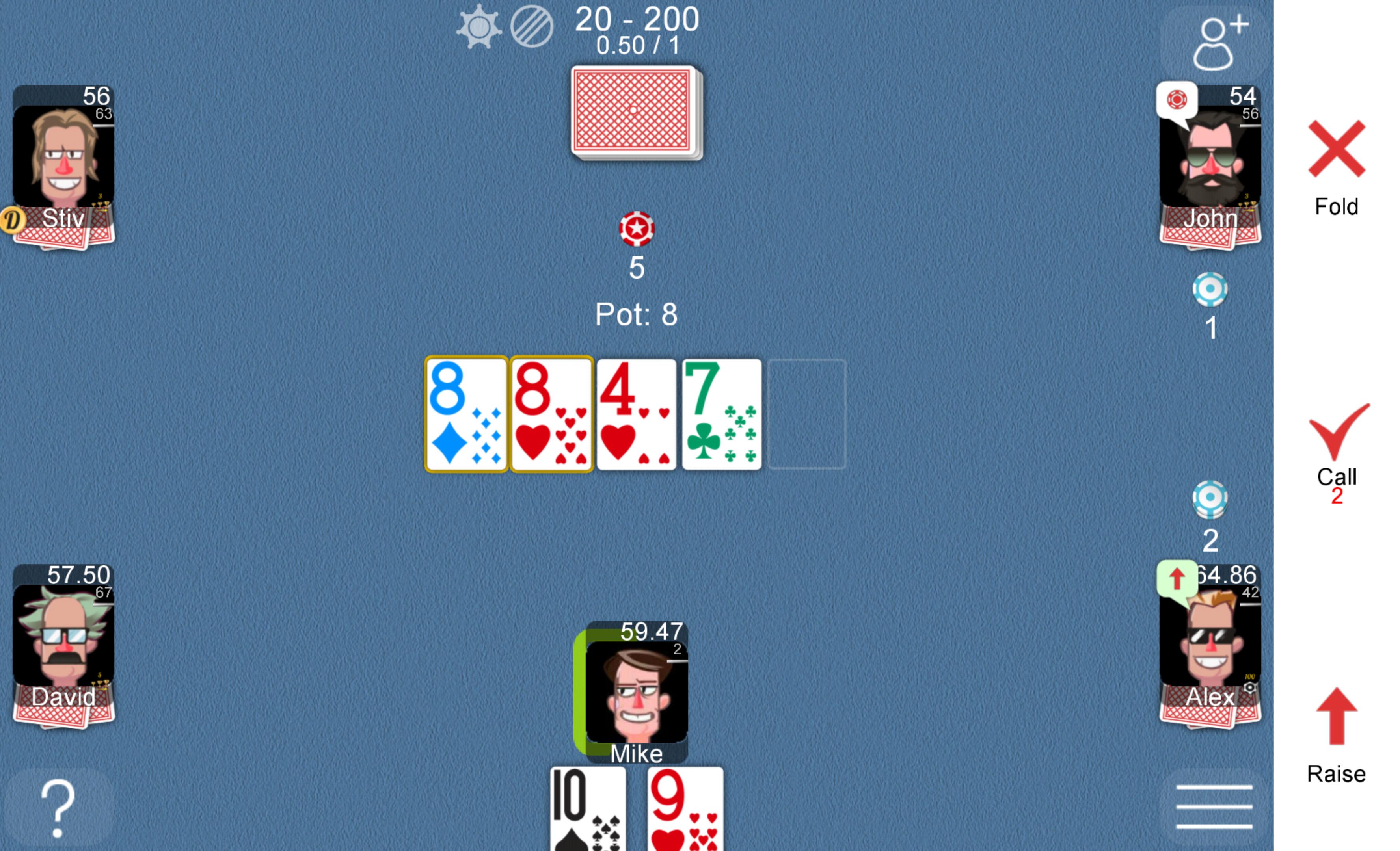 Poker Online 1.3.1 Screenshot 3