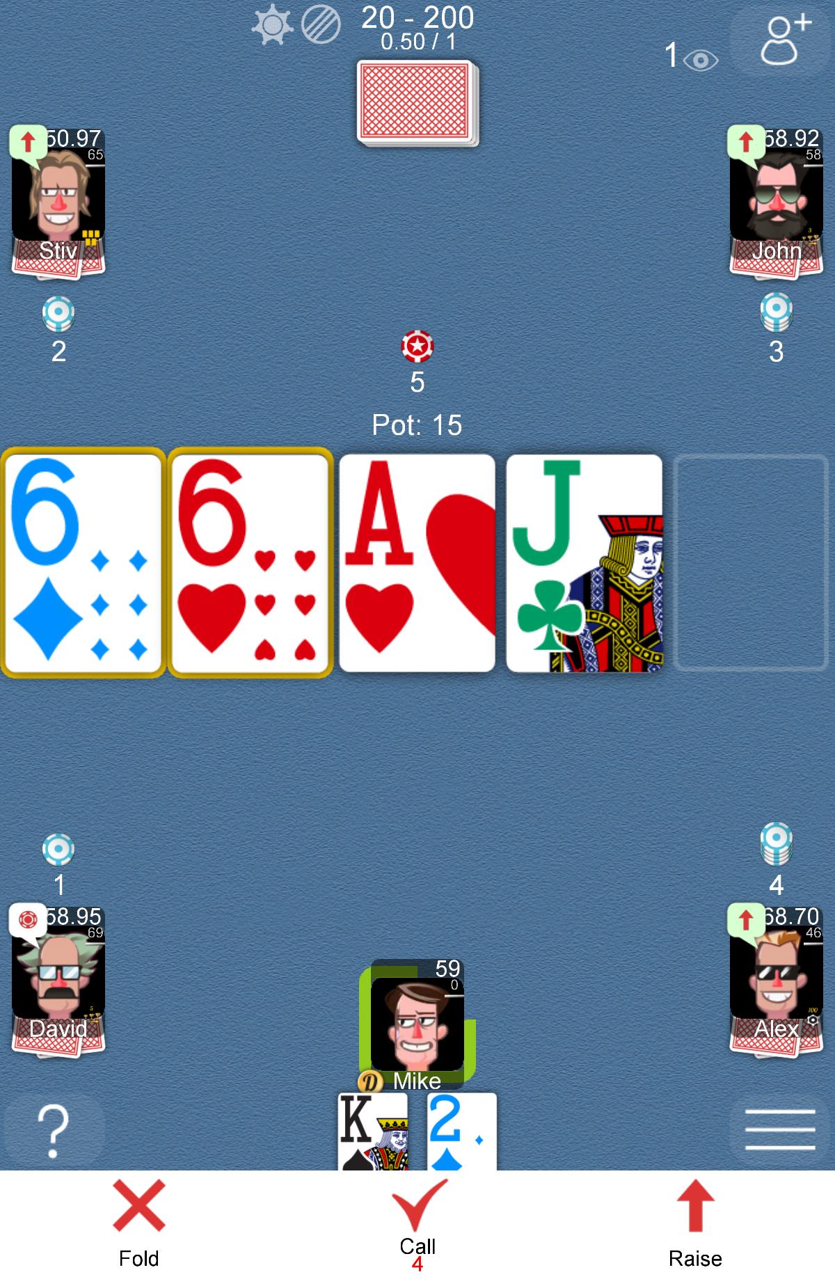 Poker Online 1.3.1 Screenshot 6