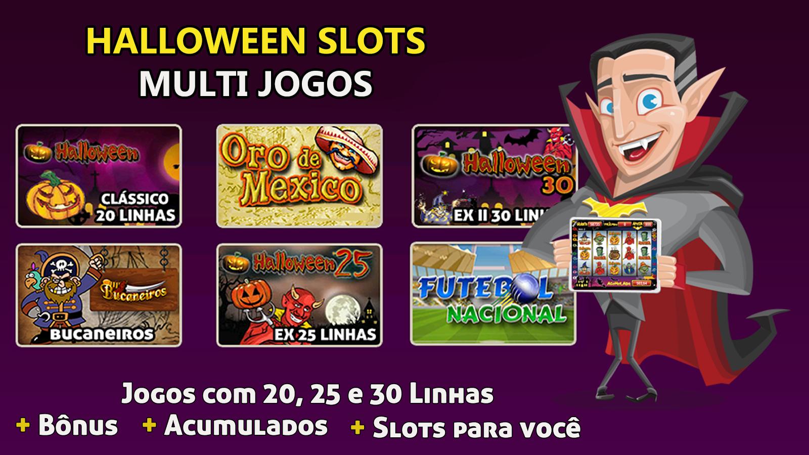 Halloween Slots 30 Linhas Multi Jogos 2.7 Screenshot 1