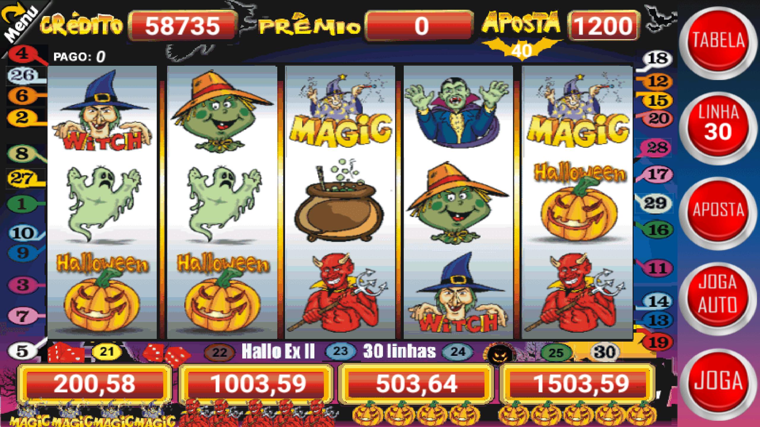 Halloween Slots 30 Linhas Multi Jogos 2.7 Screenshot 13
