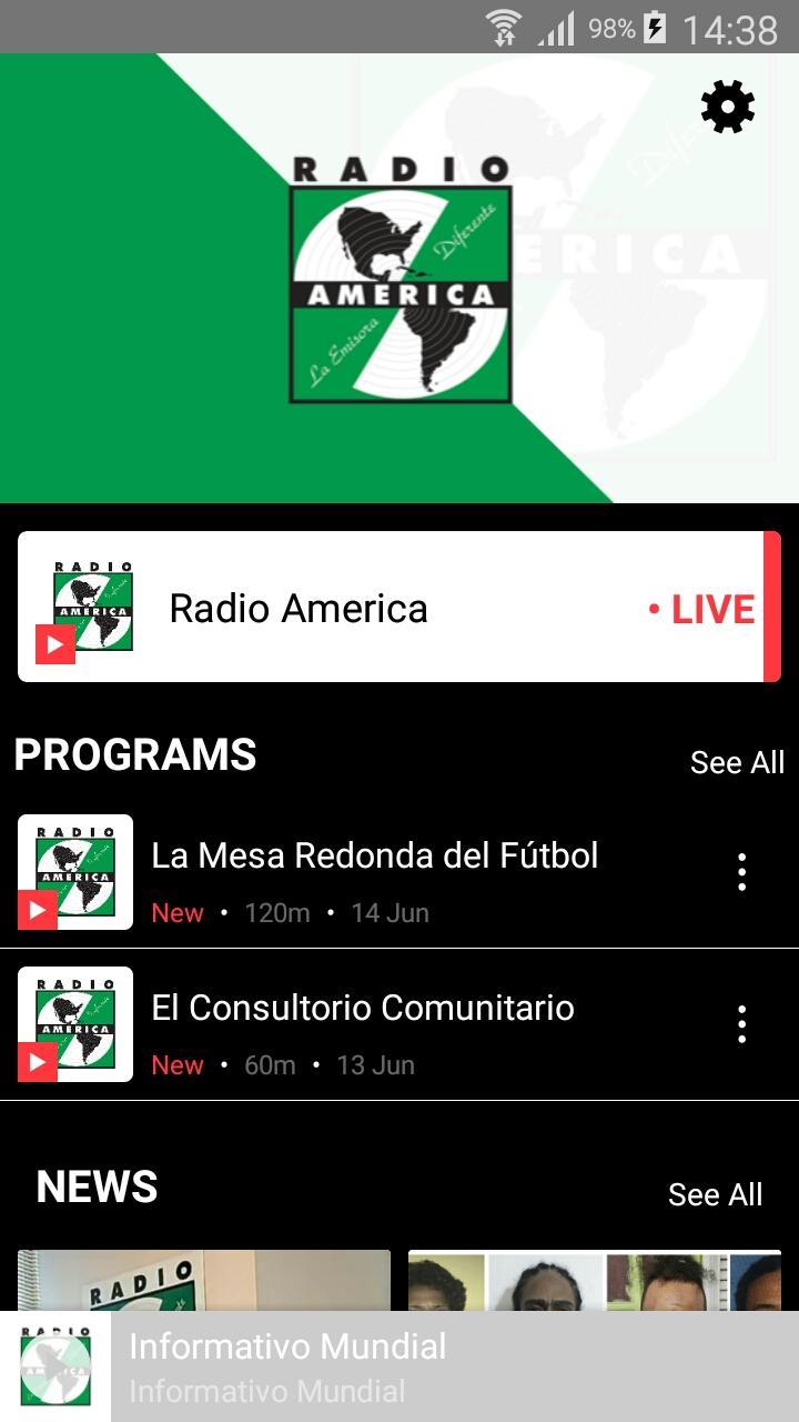 Radio America 4.5.1 Screenshot 2