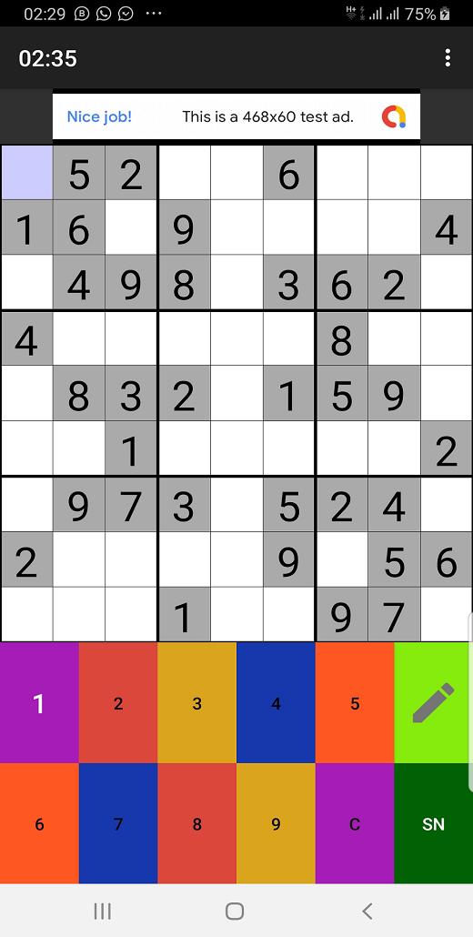 Best Sudoku Puzzles 2021 1.7.1 Screenshot 1