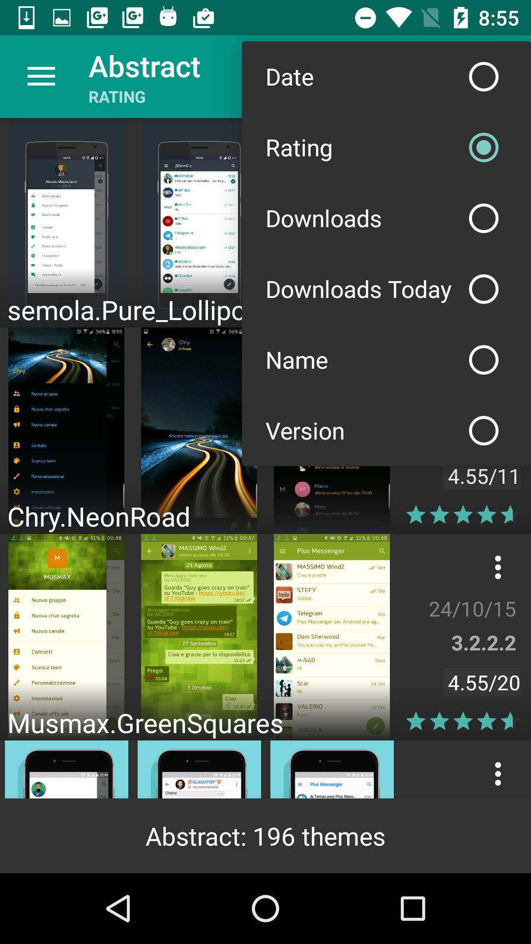 Themes for Plus Messenger 1.5.5 Screenshot 6